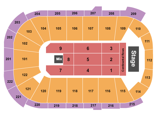 Huntington Center Jerry Seinfeld Seating Chart